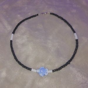 black and white turtle necklace